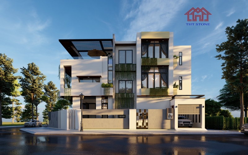 55 Mẫu đá ốp mặt tiền đẹp, sang trọng, cao cấp