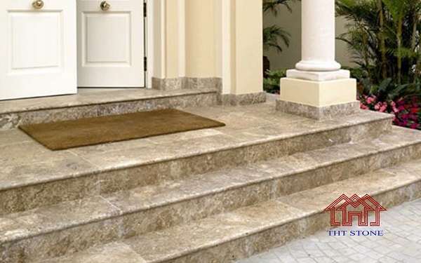Mẫu bậc tam cấp đẹp từ đá Marble - Mẫu 5