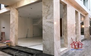 50 Mẫu đá ốp mặt tiền nhà ống đẹp, độ bền cao