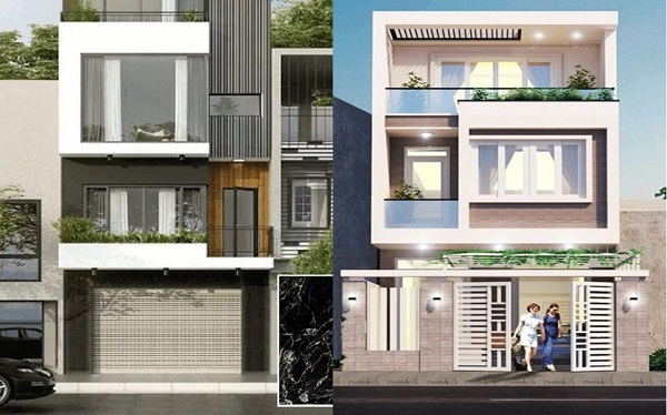 Mẫu đá ốp nhà ống tại Hà Nội