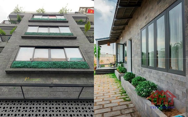 Tại sao nên sử dụng đá ốp lát mặt tiền nhà Hà Nội - Khả năng chống thấm, chống rêu mốc cực tốt