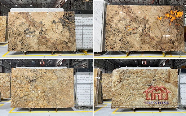 150 mẫu đá ốp mặt tiền nhà màu vàng đẹp - Đá Marble Light Emperador