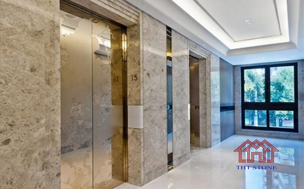 Ưu điểm khi ốp đá mặt tiền thang máy - Dễ dàng vệ sinh