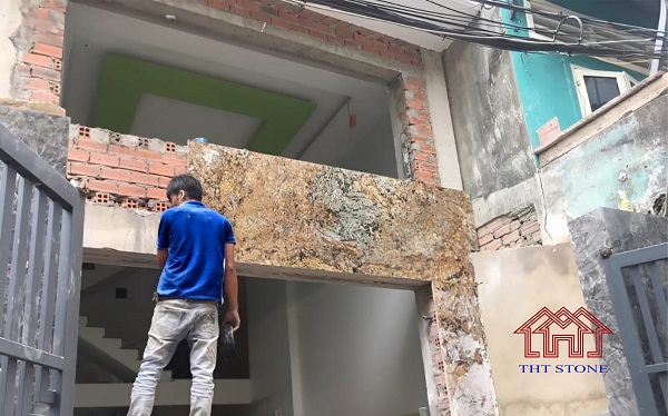 Quy trình ốp đá hoa cương mặt tiền