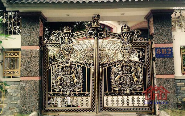 Tổng hợp các mẫu đá ốp trụ cổng đẹp bạn không nên bỏ qua 13 Mẫu đá ốp trụ cổng đẹp, sang trọng - Mẫu 50
