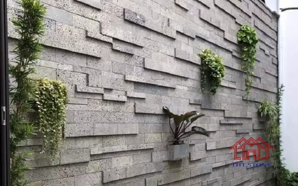 Mẫu đá ốp tường ngoài trời đẹp - Mẫu 5