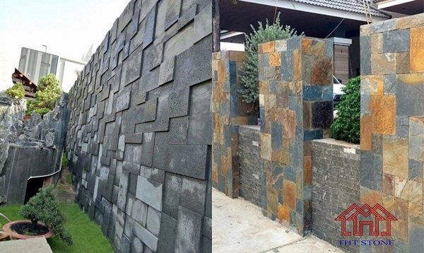 Tổng hợp 50 mẫu đá ốp tường rào đẹp nhất hiện nay 9 Mẫu đá ốp tường rào đẹp - Mẫu 20