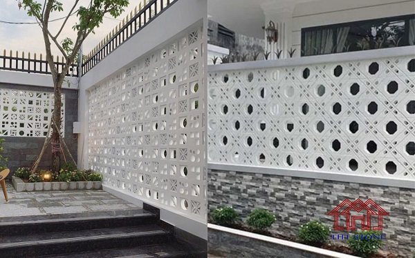 Tổng hợp 50 mẫu đá ốp tường rào đẹp nhất hiện nay 8 Mẫu đá ốp tường rào đẹp - Mẫu 10