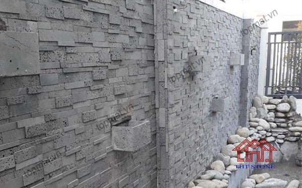 Tại sao nên ốp đá tường rào