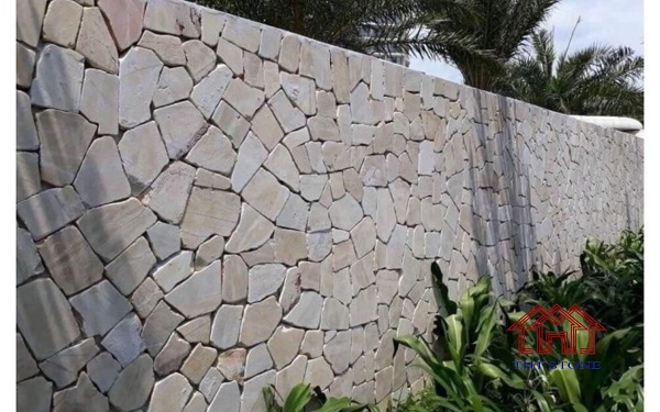 mẫu nhà ốp đá rối mặt tiền đẹp - Mẫu 8